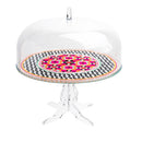 Decor - Petit Présentoir à Gâteau Avec Cloche - Ethnic