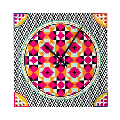 Decor - Petite Horloge Murale - Ethnic