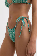 Rhythm - Braguita de bikini Tidepool Tan Line Itsy - Azul marino - Mujer