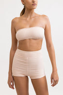 Rhythm - Bas De Maillot Geo Surf - Peach - Femme