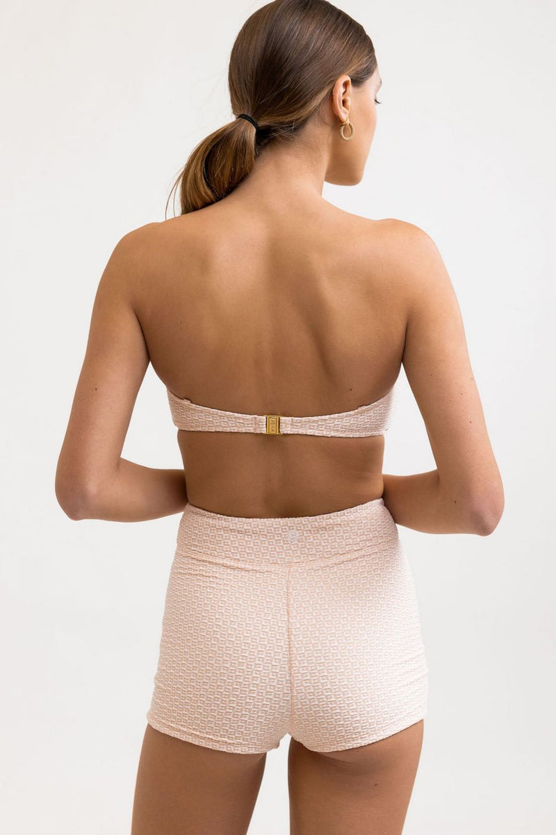 Rhythm - Bas De Maillot Geo Surf - Peach - Femme