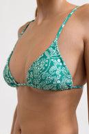 Rhythm - Top de natación Tidepool Slide Tri - Azul marino - Mujer