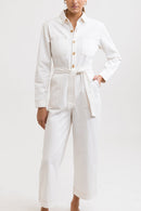 Rhythm - Combinaison Swansea Boiler - Off White - Femme