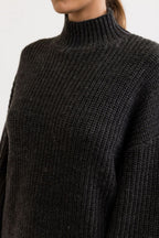 Rhythm - Pull Lakewood Oversized - Charcoal - Femme
