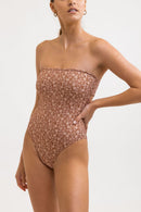 Rhythm - Maillot Une Pièce Carmella Strapless - Coco - Femme