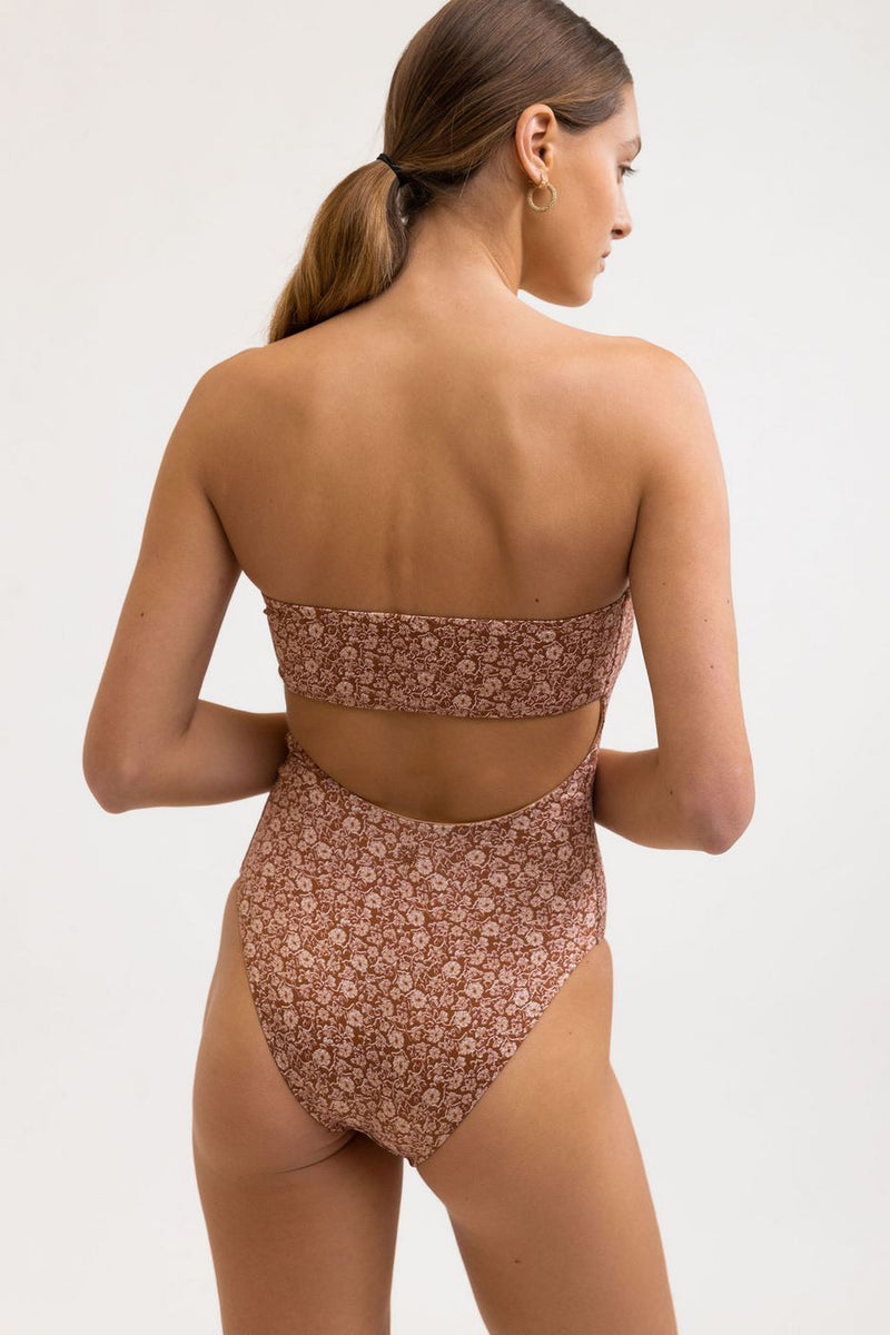 Rhythm - Maillot Une Pièce Carmella Strapless - Coco - Femme