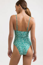 Rhythm - Traje de baño Tidepool Classic de una pieza - Azul marino - Mujer