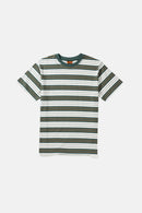 Rhythm - T-Shirt Vintage Stripe - Teal - Homme