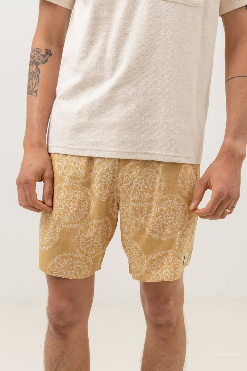 Rhythm - Short Shippo - Mustard - Homme