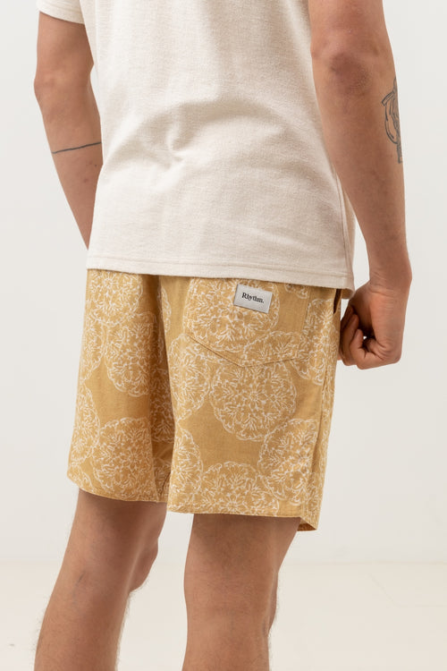 Rhythm - Short Shippo - Mustard - Homme