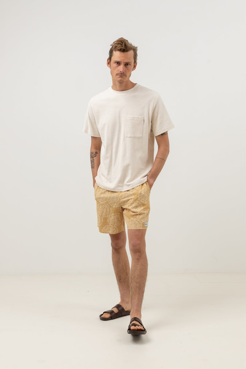 Rhythm - Short Shippo - Mustard - Homme