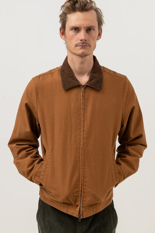 Rhythm - Veste James Jacket - Brown - Homme