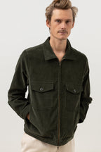 Mechanic Cord Jacket - Olive - Men