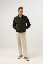 Mechanic Cord Jacket - Olive - Men
