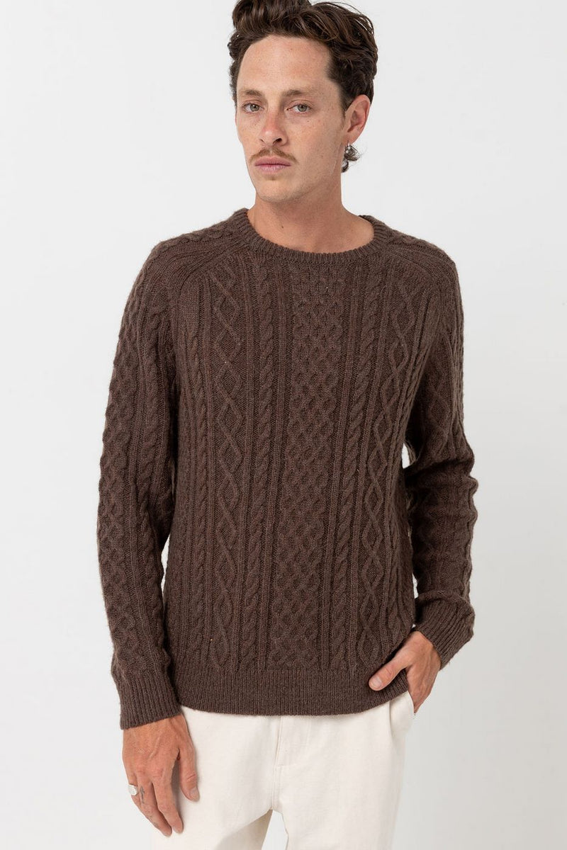 Rhythm - Pull Mohair - Mulberry - Homme