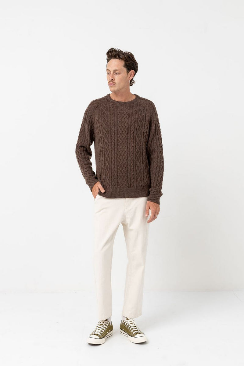 Rhythm - Pull Mohair - Mulberry - Homme