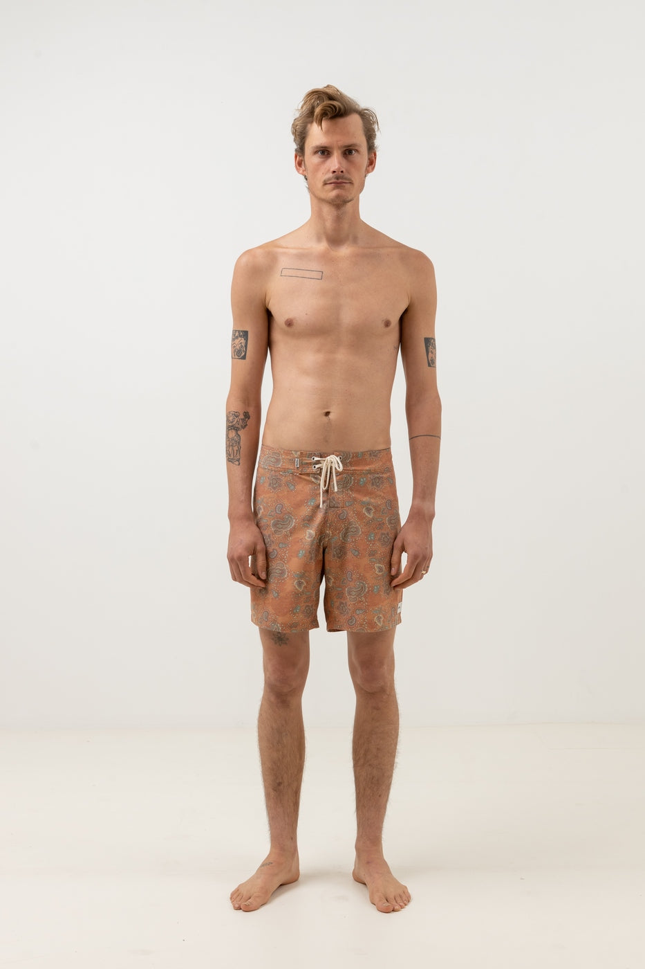 Rhythm - Boardshort Paisley Trunk - Citrus - Men