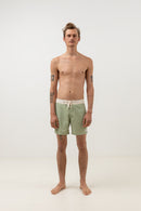 Rhythm - Short De Bain Heritage - Sage - Homme