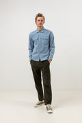 Denim LS Shirt - Denim - Men
