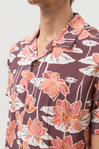 Rhythm - Chemise Lily Cuban - Mulberry - Homme