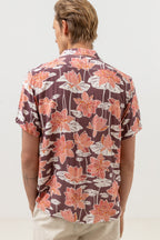Rhythm - Chemise Lily Cuban - Mulberry - Homme