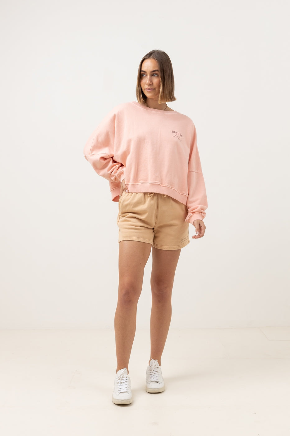 Rhythm - Pink Salt Sweatshirt - Women