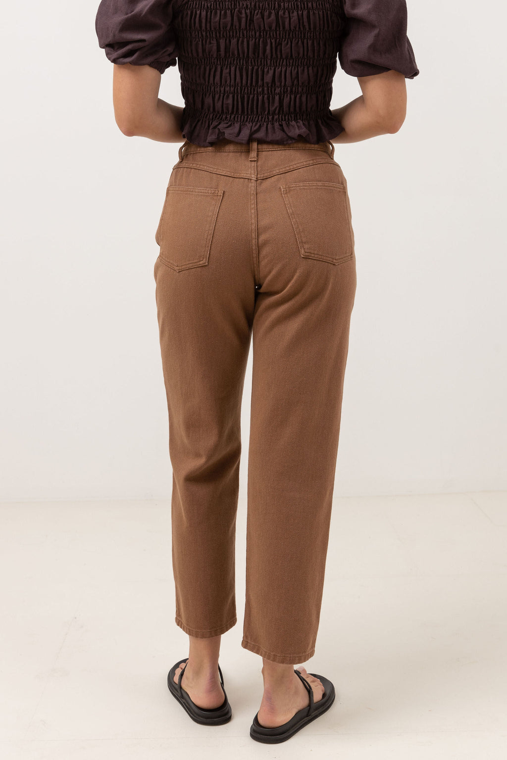 Rhythm - Pantalon Brentwood Straight Leg - Toast - Femme