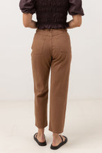 Rhythm - Pantalon Brentwood Straight Leg - Toast - Femme