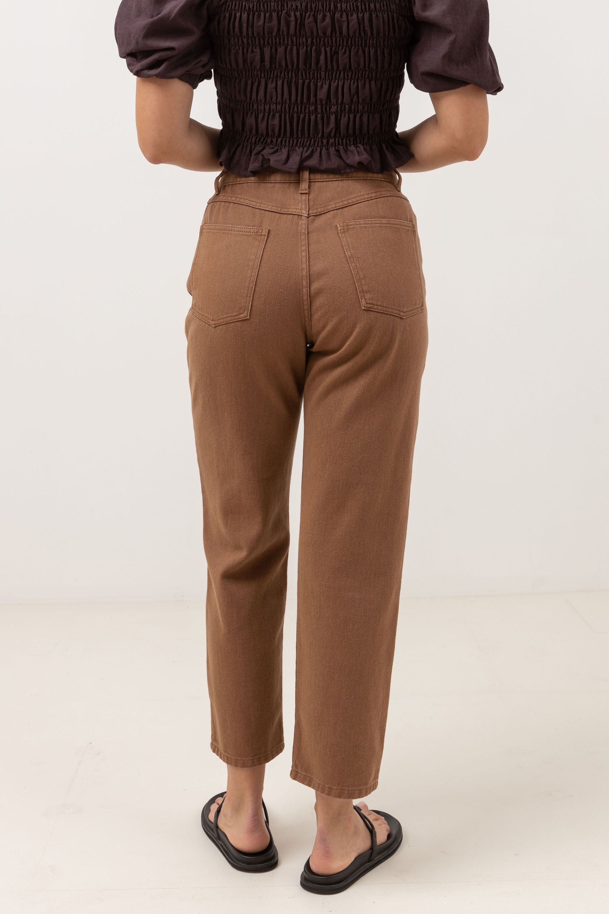 Rhythm - Pantalon Brentwood Straight Leg - Toast - Femme