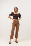 Rhythm - Pantalon Brentwood Straight Leg - Toast - Femme