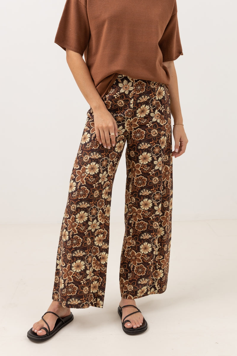 Rhythm - Pantalon Cantabria - Brown - Femme