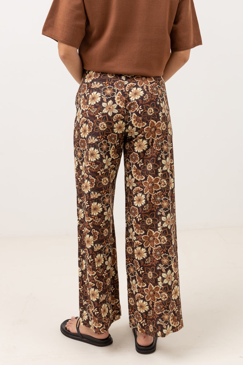 Rhythm - Pantalón Cantabria - Marrón - Mujer