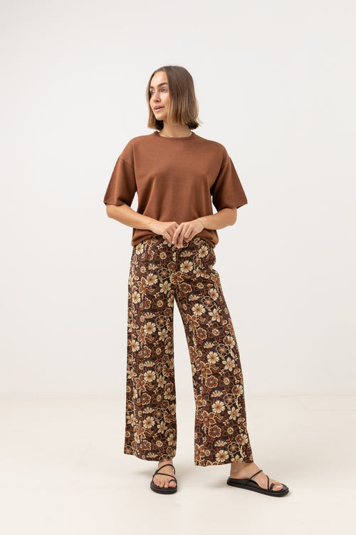 Rhythm - Pantalon Cantabria - Brown - Femme