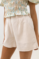 Rhythm - Shorts elásticos Eddie - Avena - Mujer