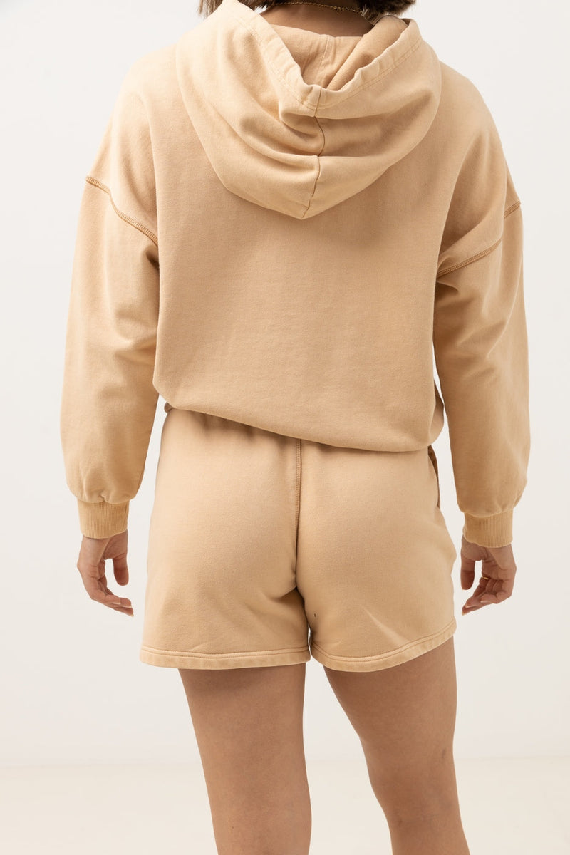 Rhythm - Pantalones cortos Rhythm Core Fleece - Trigo - Mujer