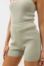 Short Romy Knit - Aloe - Mujer