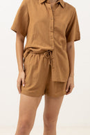 Rhythm - Shorts Sunrise - Bronceado - Mujer