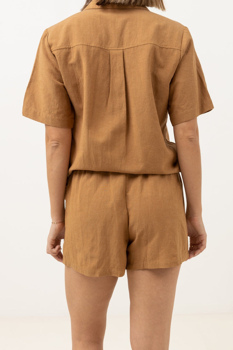 Rhythm - Shorts Sunrise - Bronceado - Mujer
