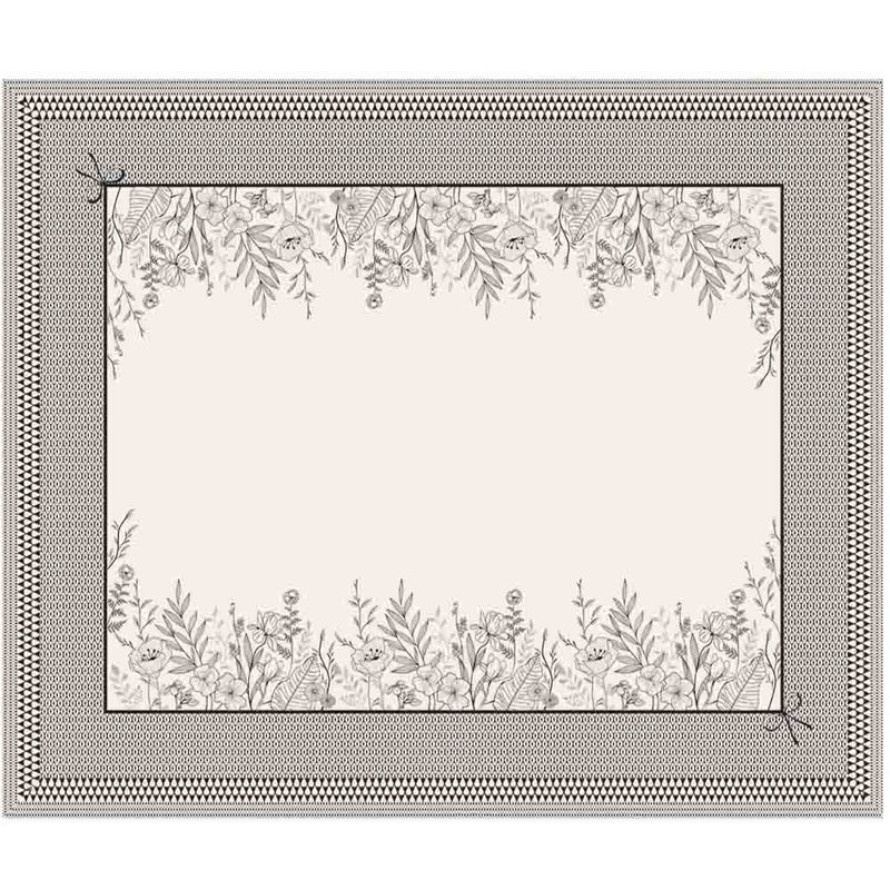 Le Jardin - Nappe de Table Moyenne - 6 Couverts