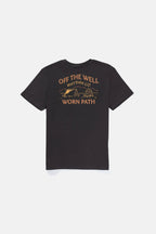 T-Shirt Wilderness Ss - Vintage Black - Homme