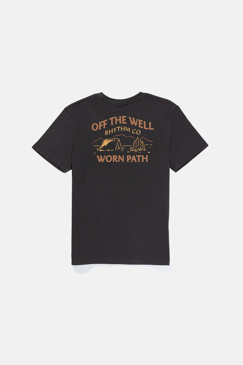 T-Shirt Wilderness Ss - Vintage Black - Homme