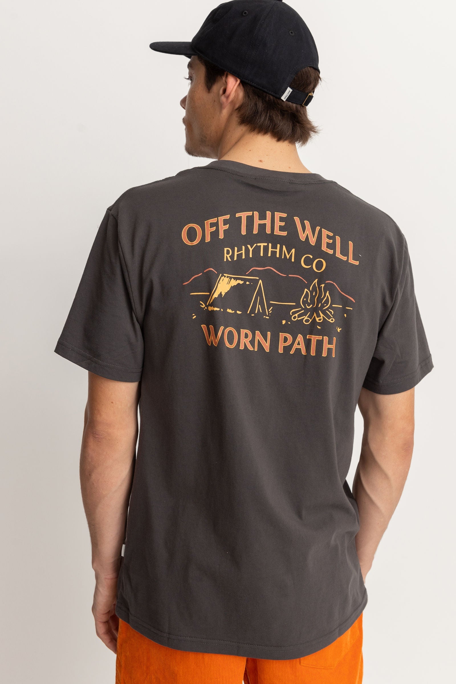T-Shirt Wilderness Ss - Vintage Black - Homme