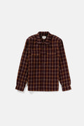 Chemise Check Ls - Wine - Homme