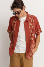 Sun Ss Shirt - Rust - Men