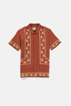 Sun Ss Shirt - Rust - Men