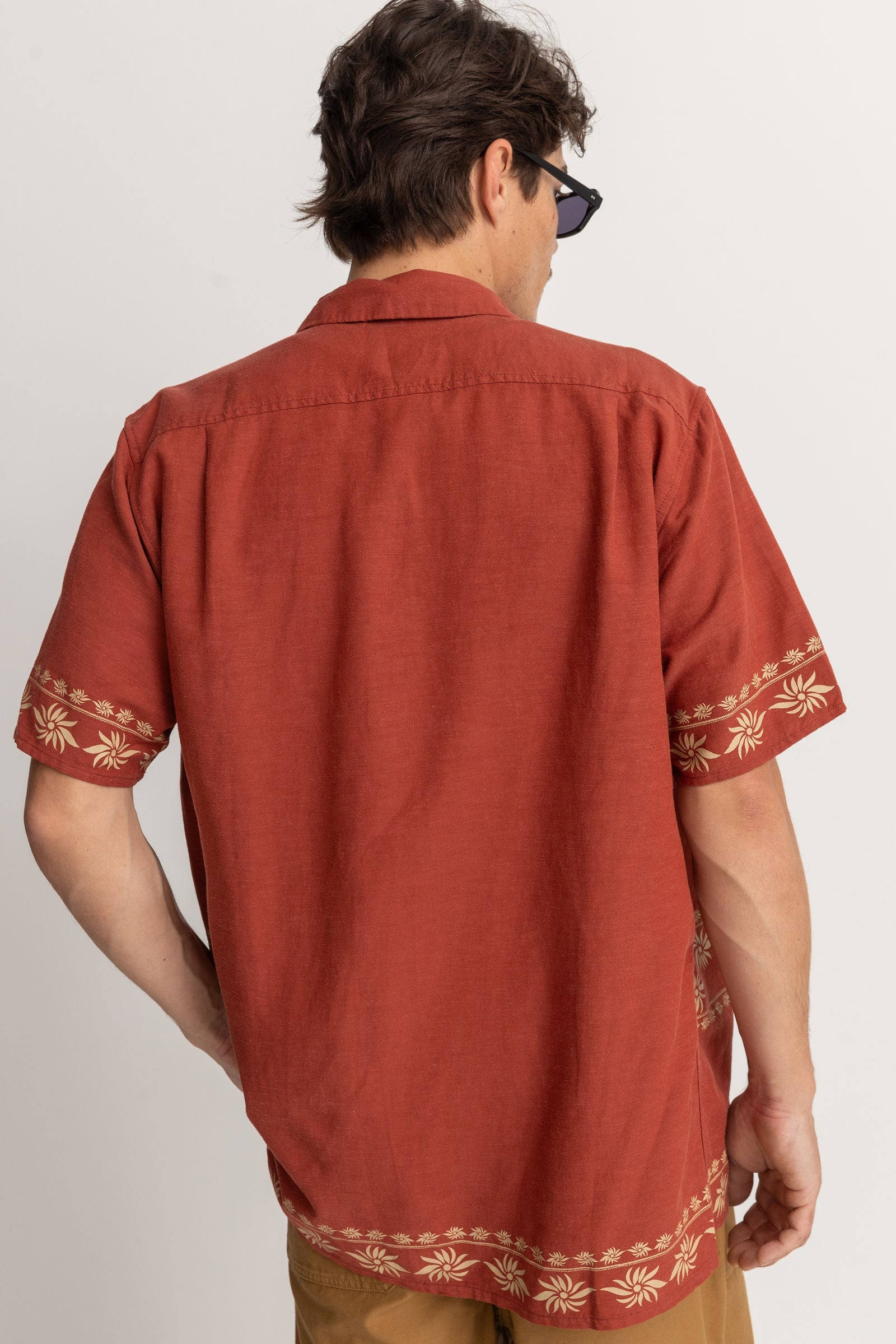 Sun Ss Shirt - Rust - Men