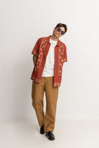 Sun Ss Shirt - Rust - Men
