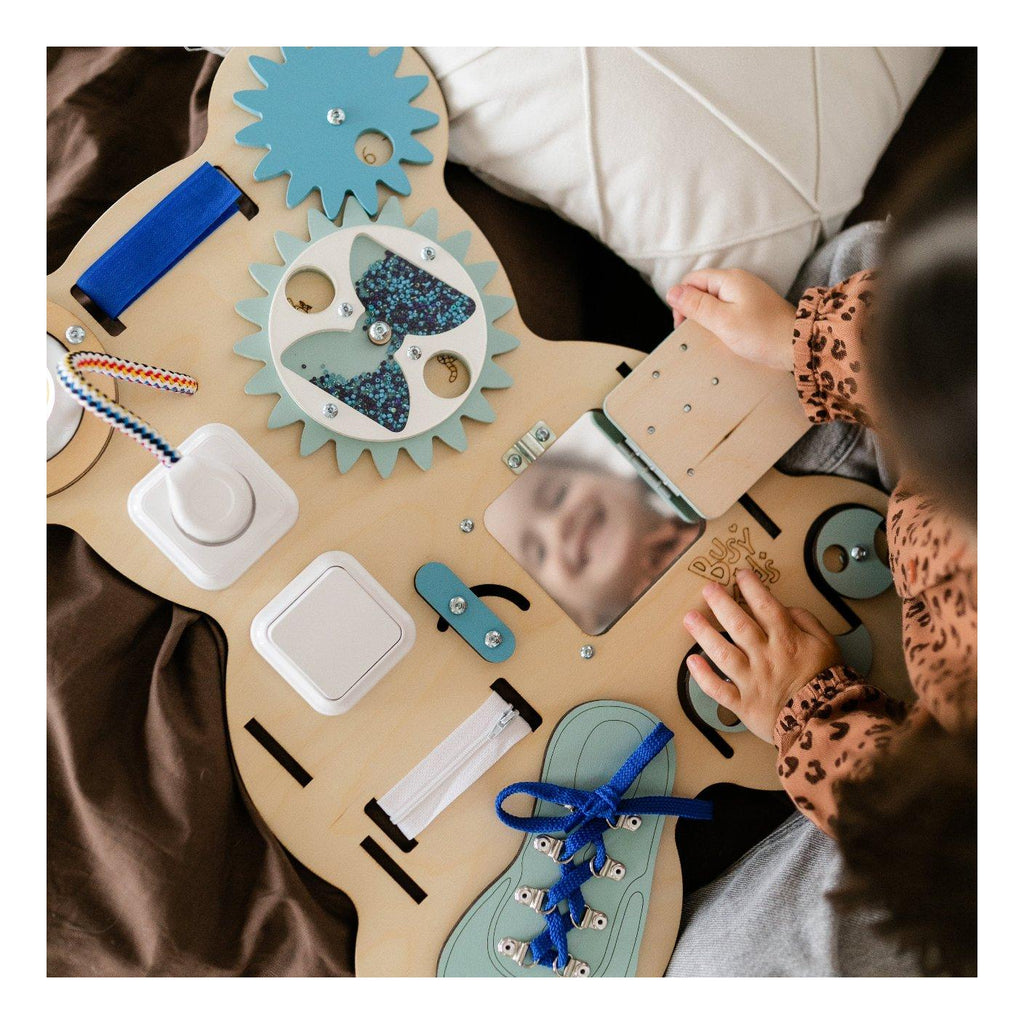 Busy Board Curious Bear – Educational Toy