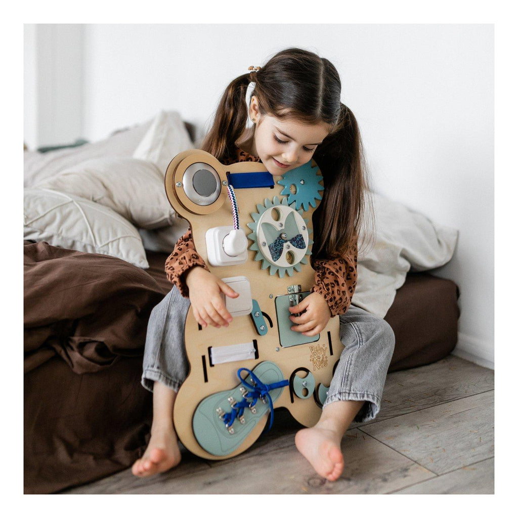 Busy Board Curious Bear – Educational Toy