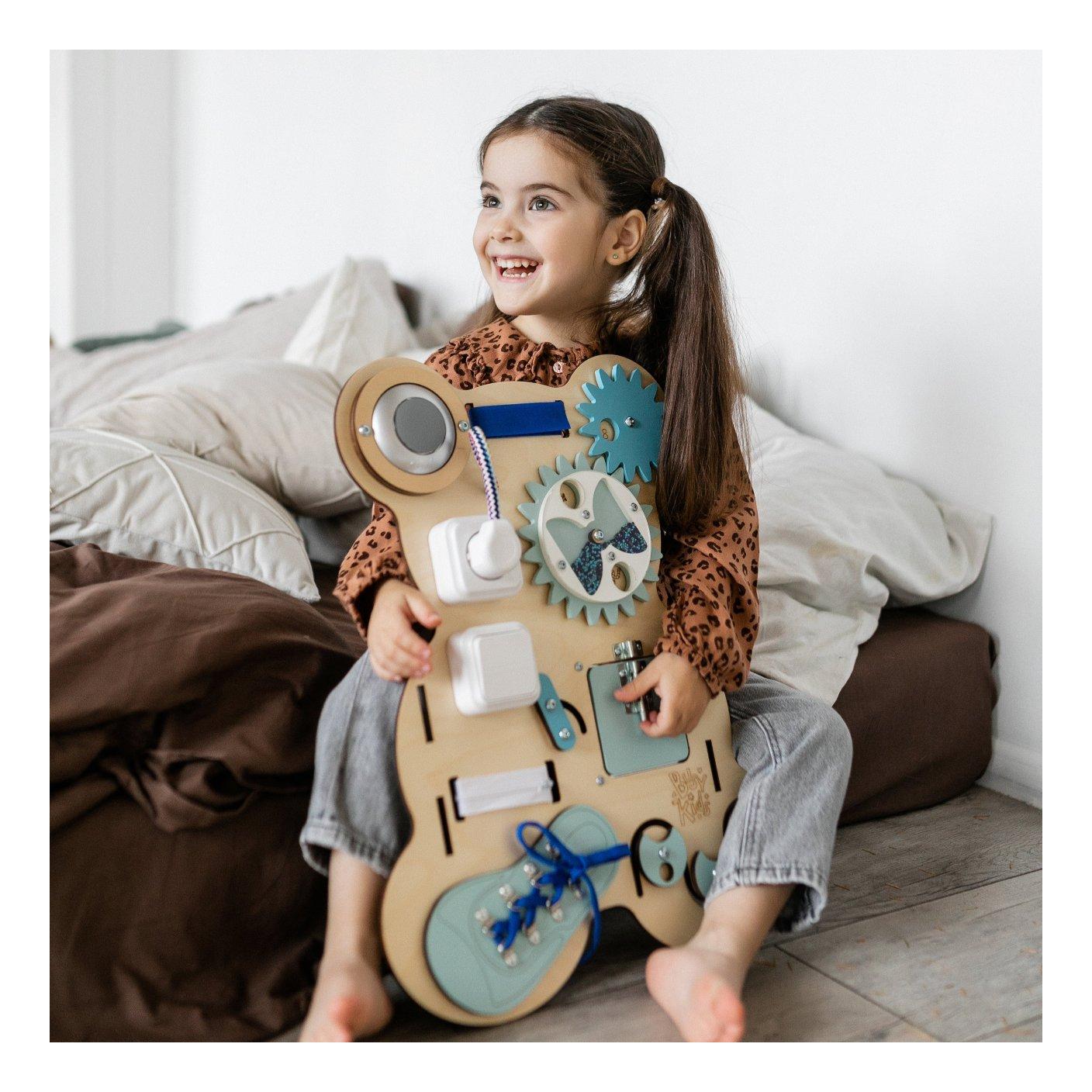 Busy Board Curious Bear – Educational Toy